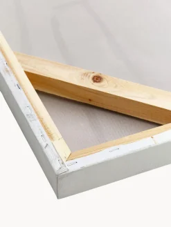 Cuadro en lienzo pintado a mano Golden Blue I