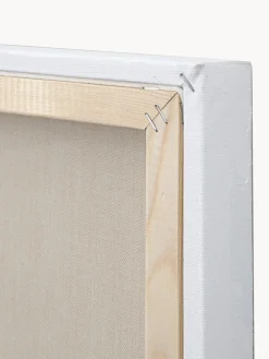 Cuadro en lienzo pintado a mano Freja Blanche