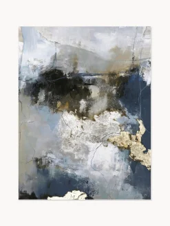 Cuadro en lienzo pintado a mano Waterfall