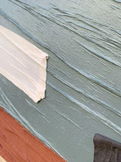 Cuadro en lienzo pintado a mano con marco Fabrics