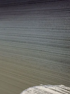 Cuadro en lienzo pintado a mano Kubrick, marco de madera