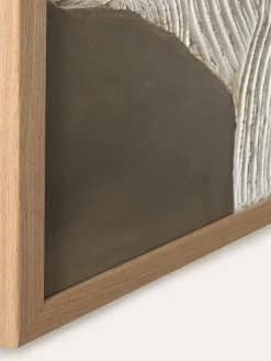 Cuadro Nordic Art / Raw shape 1 / 30x40 cm / Marco de roble