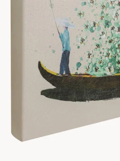 Cuadro pintado a mano Flower Boat