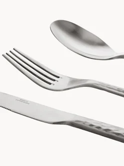 Cubertería cepillada mate Hune, 4 comensales (16 pzas.)