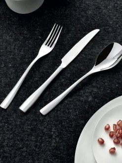 Cubertería de acero inoxidable Sintesi, 6 comensales, 30 pzas.
