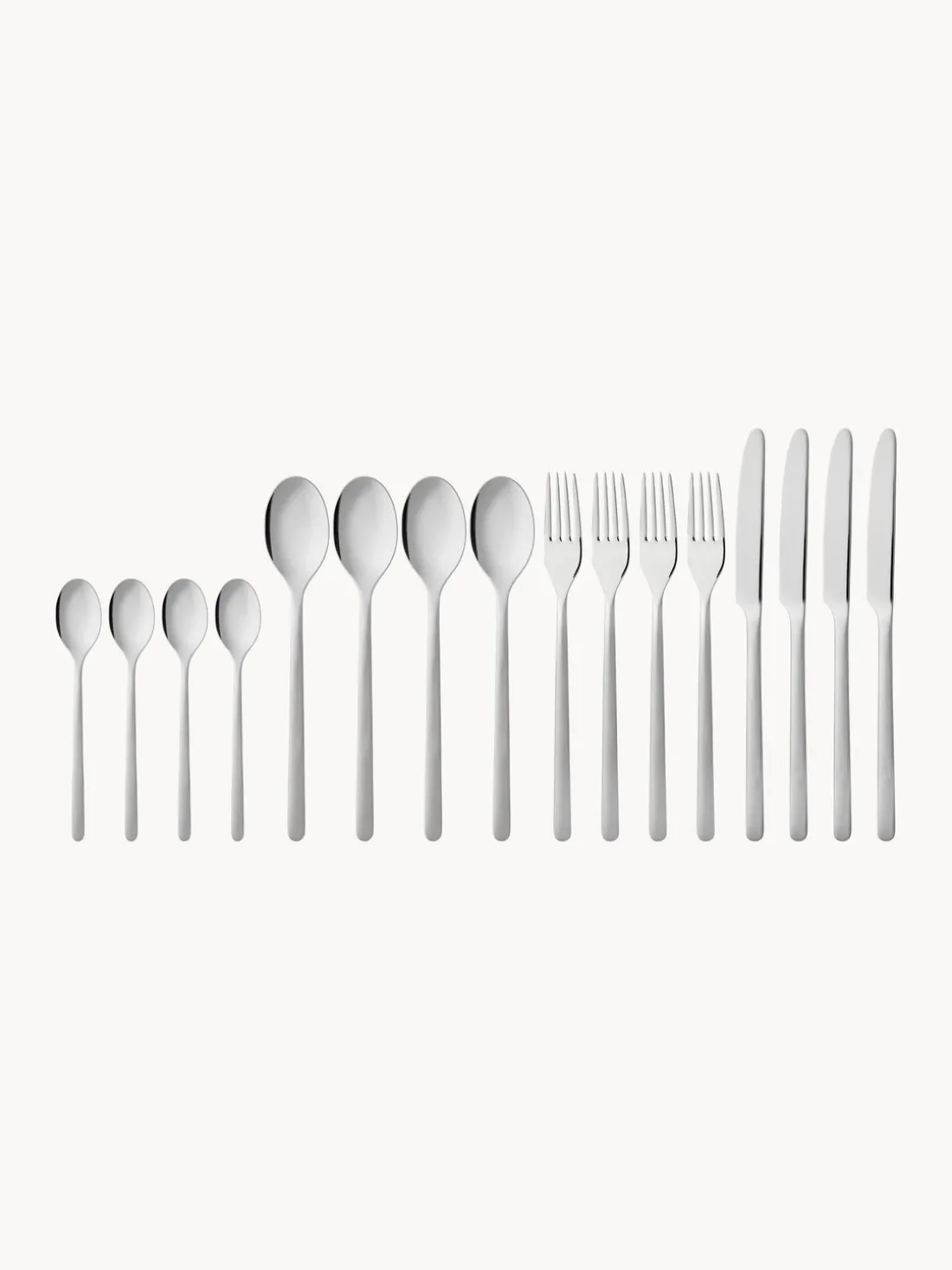 Cubertería pulida espejo Still, 4 comensales (16 pzas.)