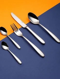 Cubertería pulida espejo Tulip, 6 comensales (24 pzas.)