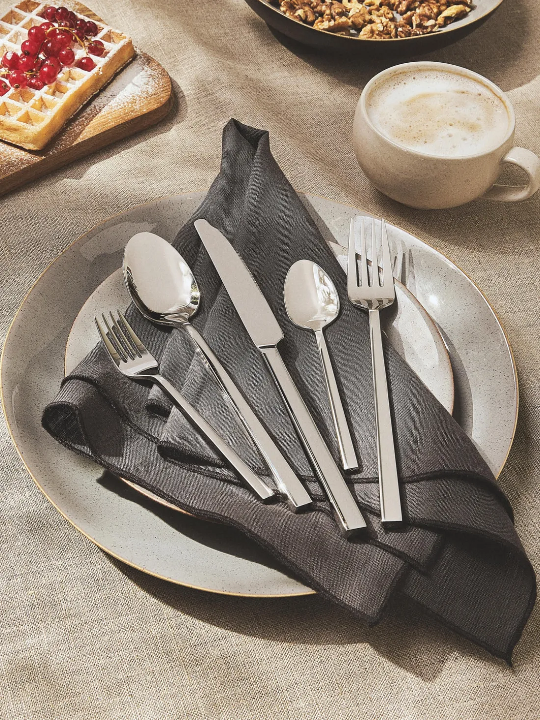 Cubertería pulida Shine, tamaños diferentes