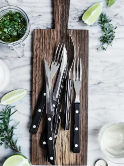 Cubiertos de bistec con caja Old Farmer, tamaños diferentes