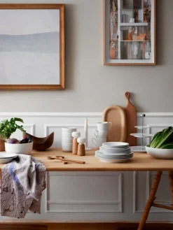 Cubiertos para servir de madera de roble Hammershøi