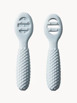 Cucharas infantiles de silicona Kid Pre-Spoons Bubble, 2 uds.