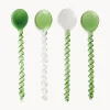 Cucharitas de vidrio Emeralds, 4 uds.