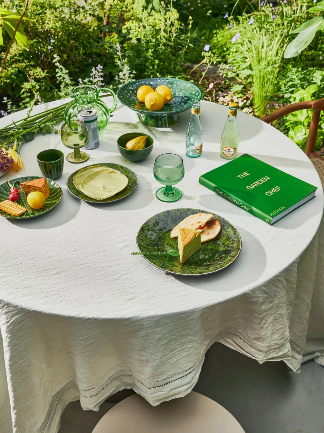 Cucharitas de vidrio Emeralds, 4 uds.