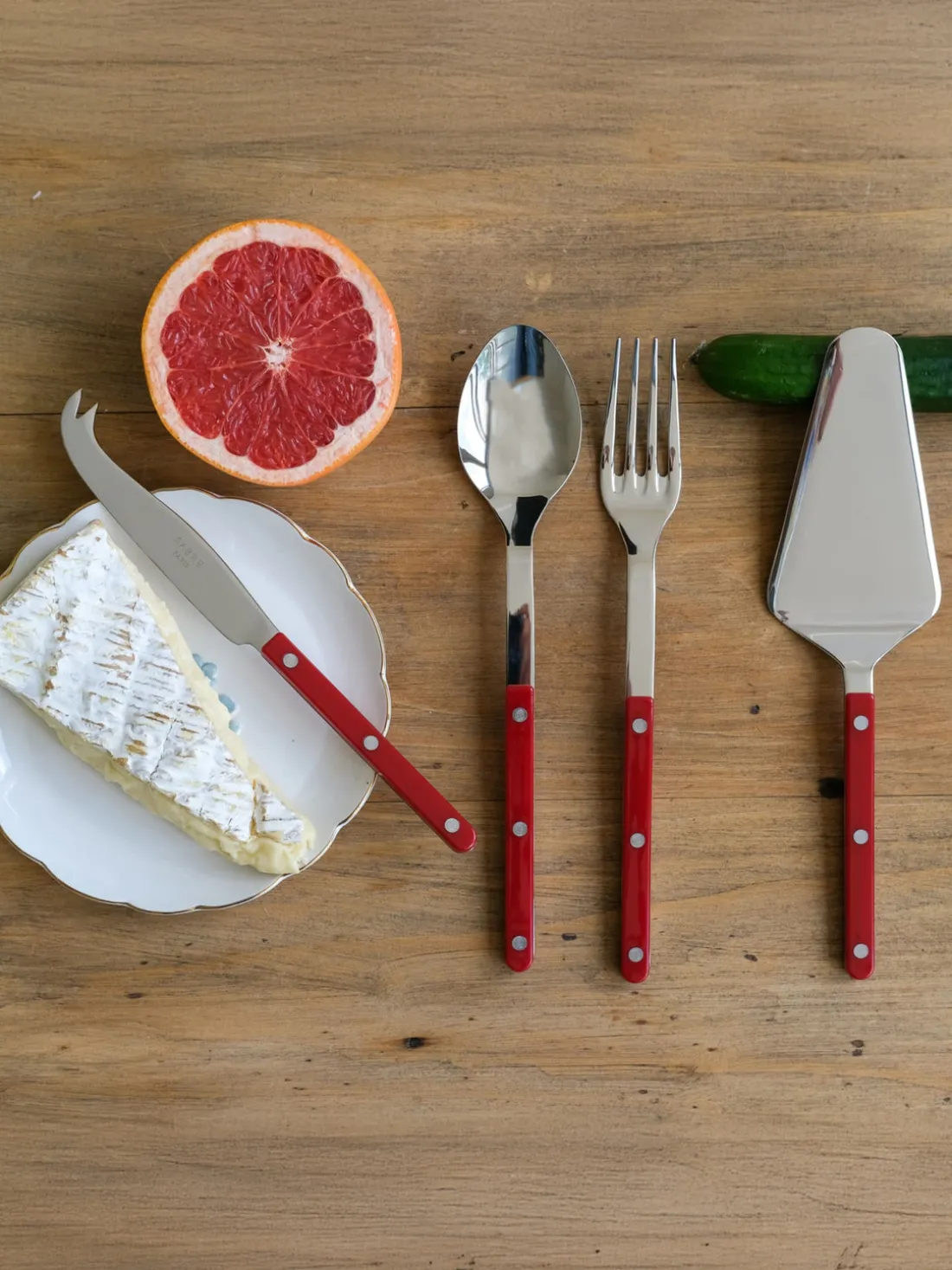 Cuchillo de queso de acero inoxidable Bistrot