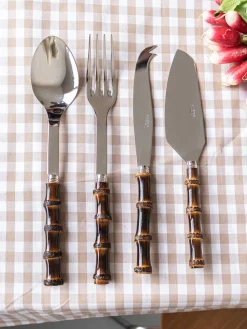 Cuchillo de queso de madera de bambú Panda