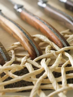 Cuchillos artesanales satinados Essentiel, 6 uds.