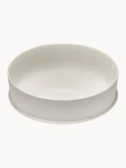 Cuenco de porcelana con esmalte reactivo Dune