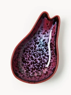 Cuenco de servir artesanal de gres Shell