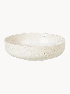Cuencos artesanales de gres Nordic Vanilla, Ø 22 cm, 4 uds.
