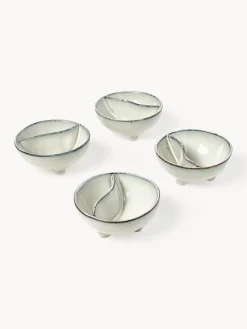 Cuencos artesanales Nordic Sand, 4 uds.