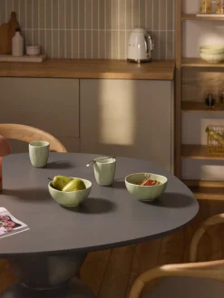 Cuencos de porcelana con relieves Sali, 4 uds.