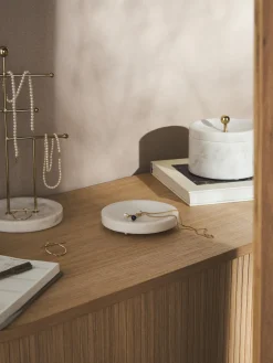 Cuencos decorativos de mármol Selina