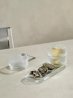 Cuencos para salsa Pilastro con bandeja para servir, 4 pzas.