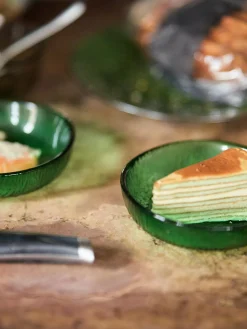 Cuencos pequeños de vidrio The Emeralds, 2 uds.