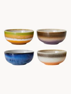 Cuencos pequeños pintados a mano 70's, 4 uds.