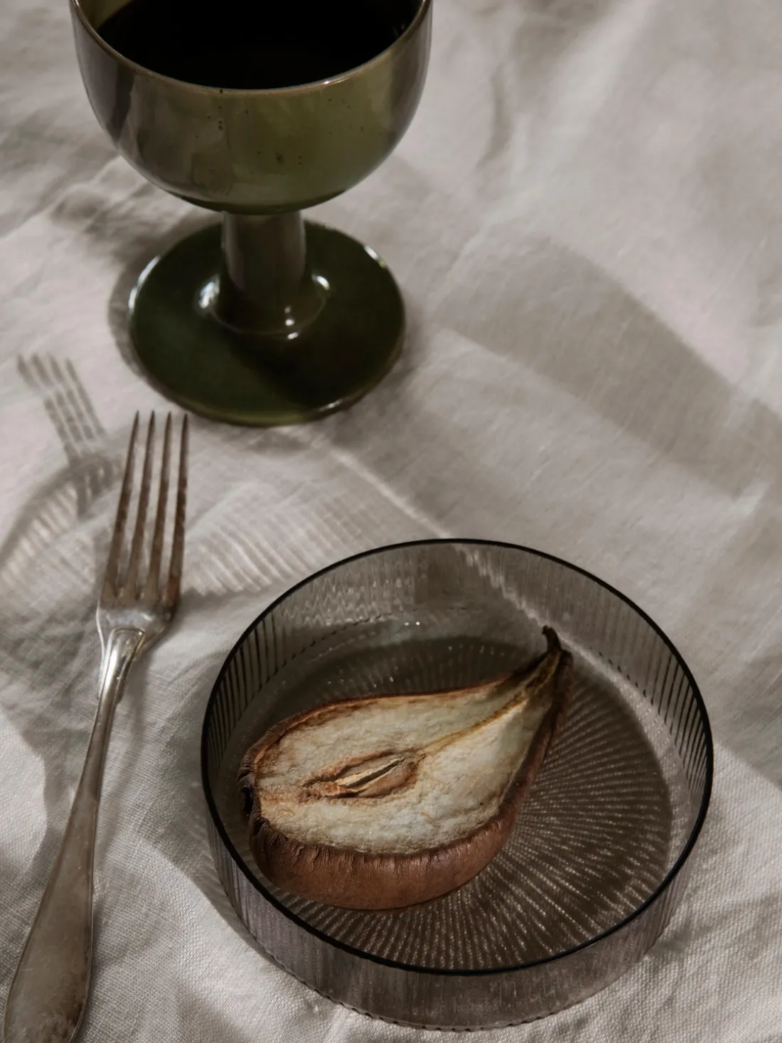 Cuencos soplados con relieves Ripple, 4 uds.