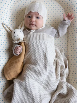 Cuna nido para bebé de algodón ecológico Capri