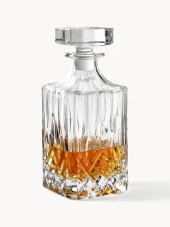 Decantador de cristal con relieve George, 700 ml
