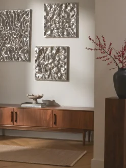 Decoraciones de pared martillada Splash, 2 uds.