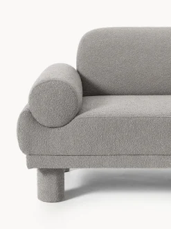 Diván en tejido bouclé Lilo