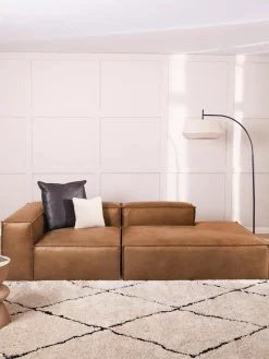 Diván modular de cuero reciclado Lennon