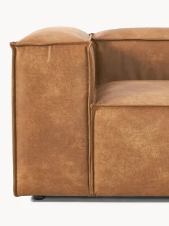 Diván modular de cuero reciclado Lennon