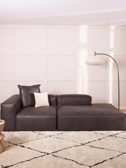 Diván modular de cuero reciclado Lennon