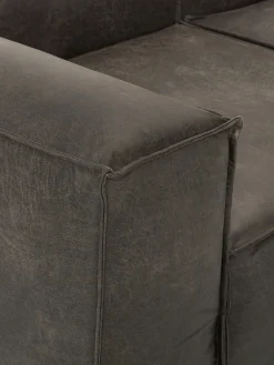 Diván modular de cuero reciclado Lennon