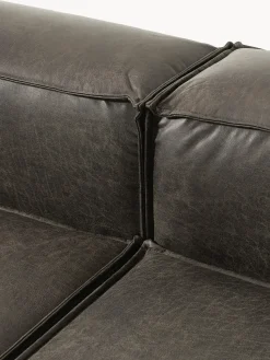 Diván modular de cuero reciclado Lennon