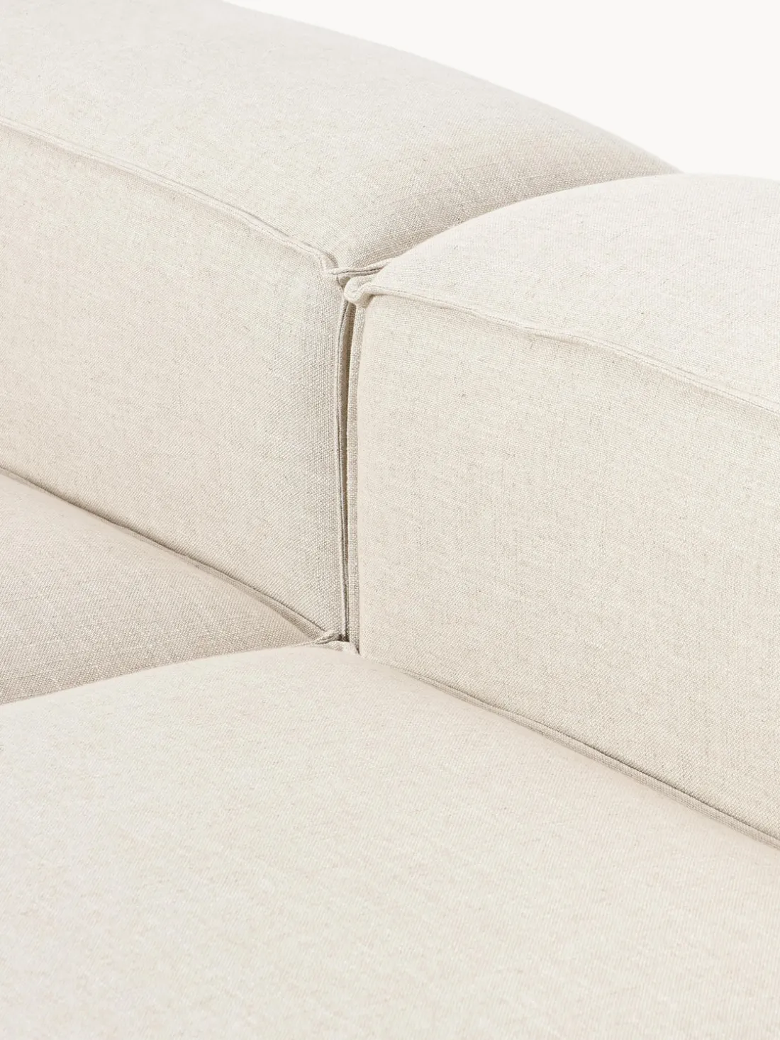 Diván modular de mezcla de lino Lennon