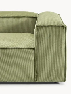 Diván modular de pana Lennon