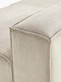 Diván modular de pana Lennon