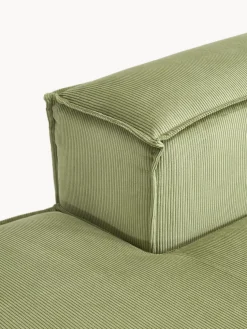 Diván modular de pana Lennon