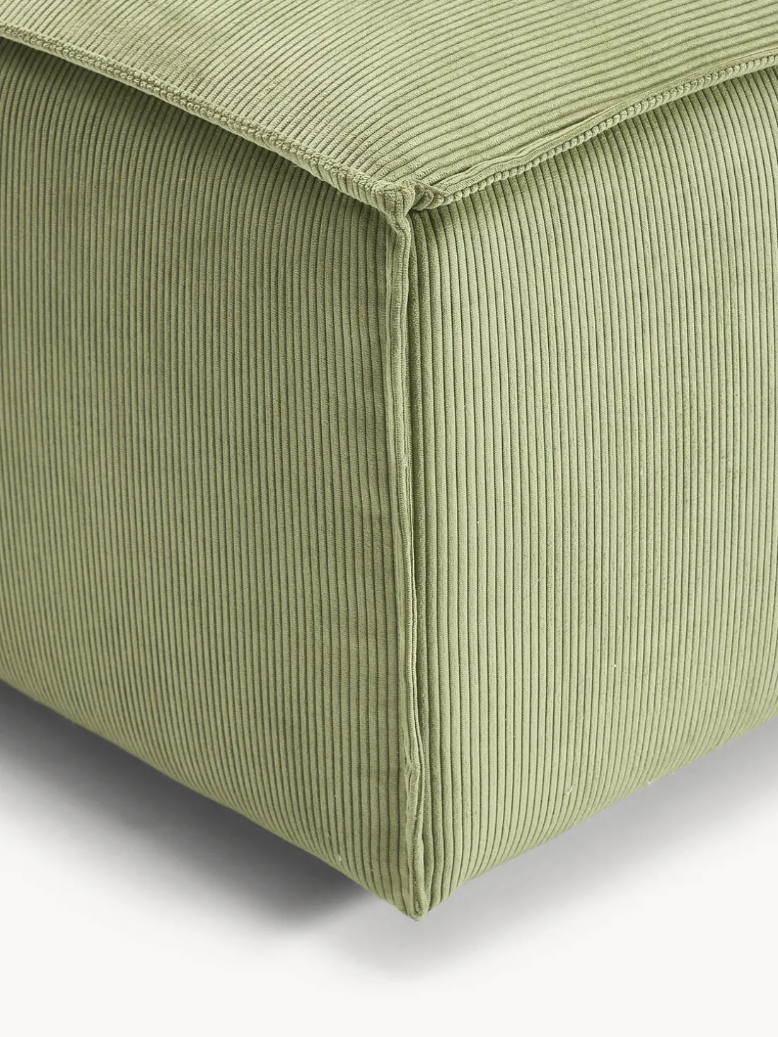 Diván modular de pana Lennon