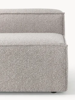 Diván modular en tejido bouclé Lennon