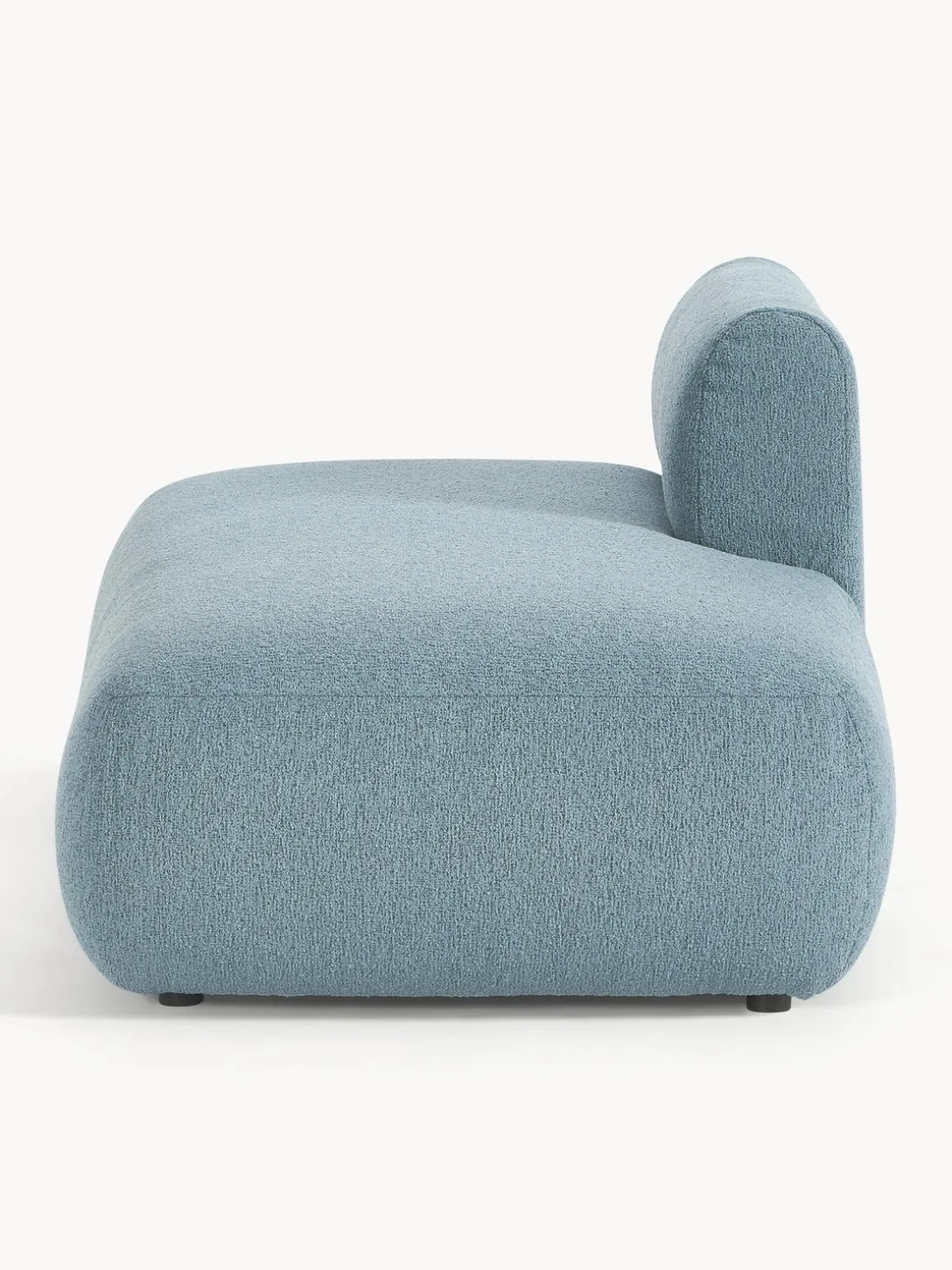 Diván modular en tejido bouclé Sofia