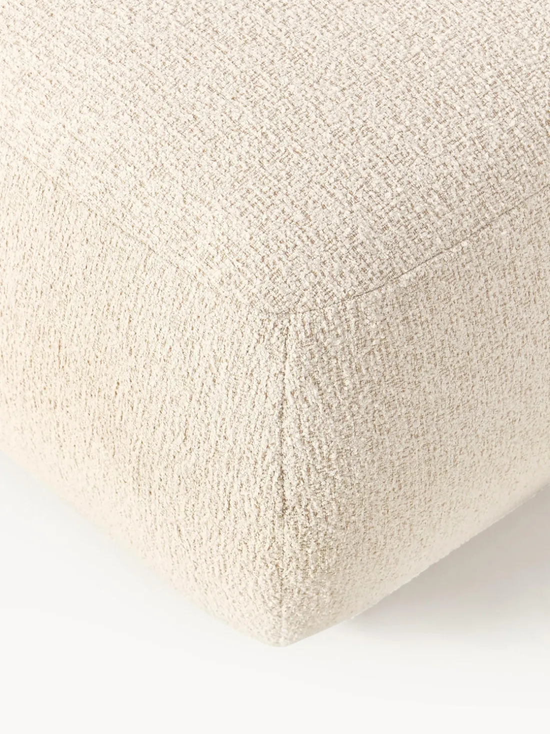 Diván modular en tejido bouclé Sofia