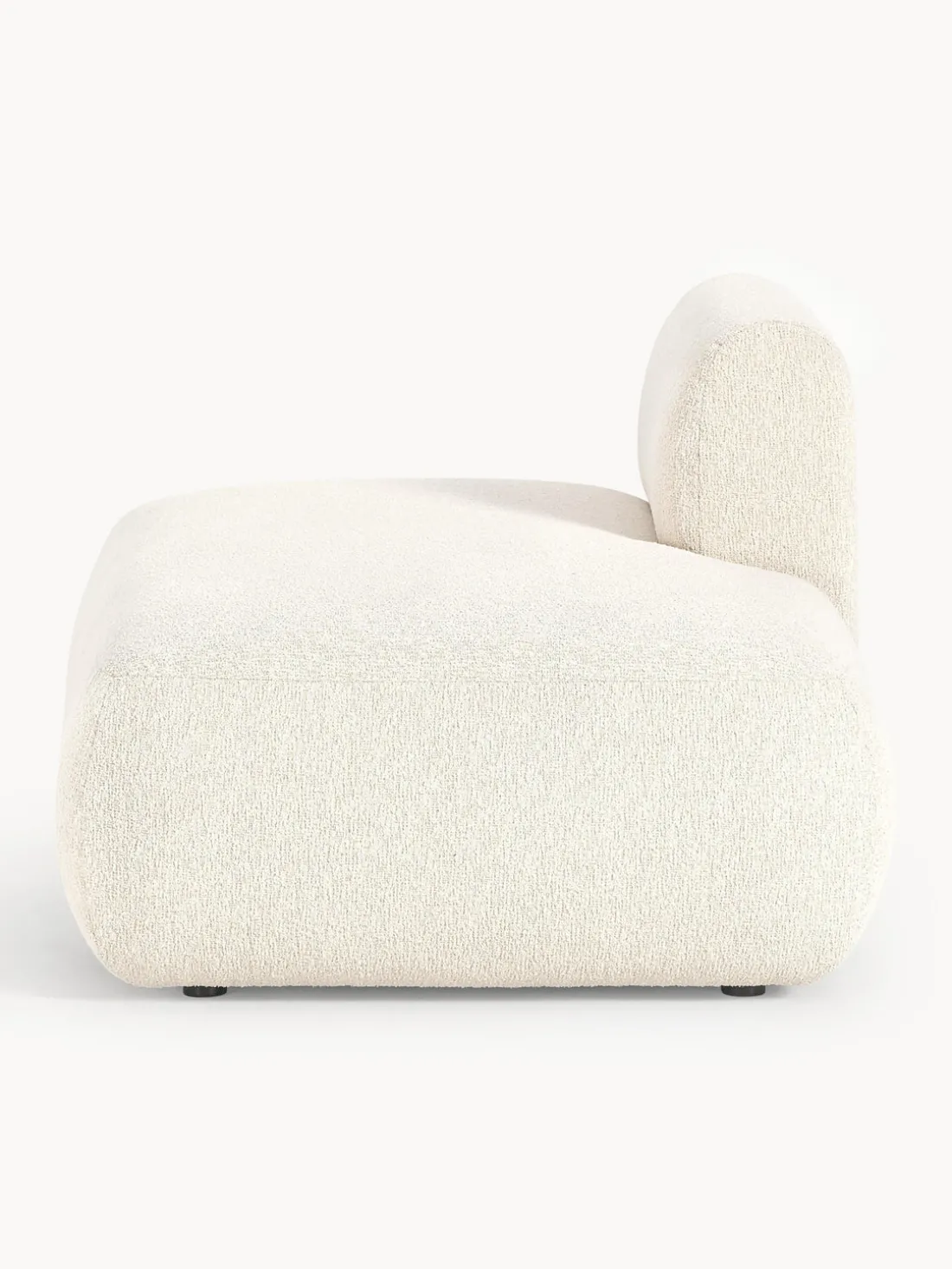 Diván modular en tejido bouclé Sofia