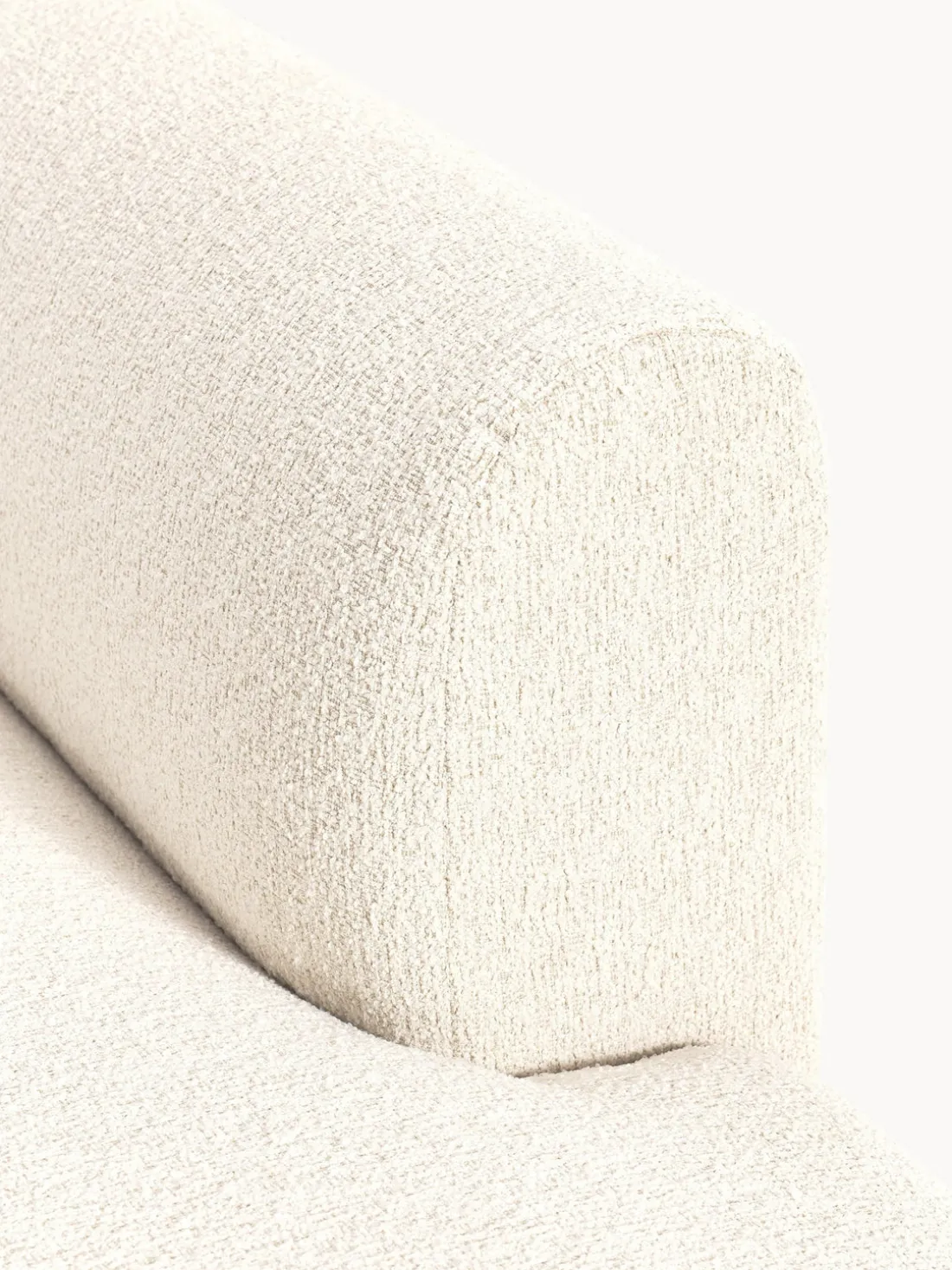 Diván modular en tejido bouclé Sofia