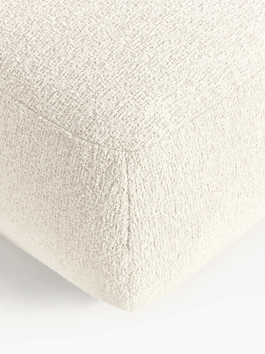 Diván modular en tejido bouclé Sofia